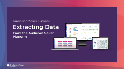audience maker data extract tutorial